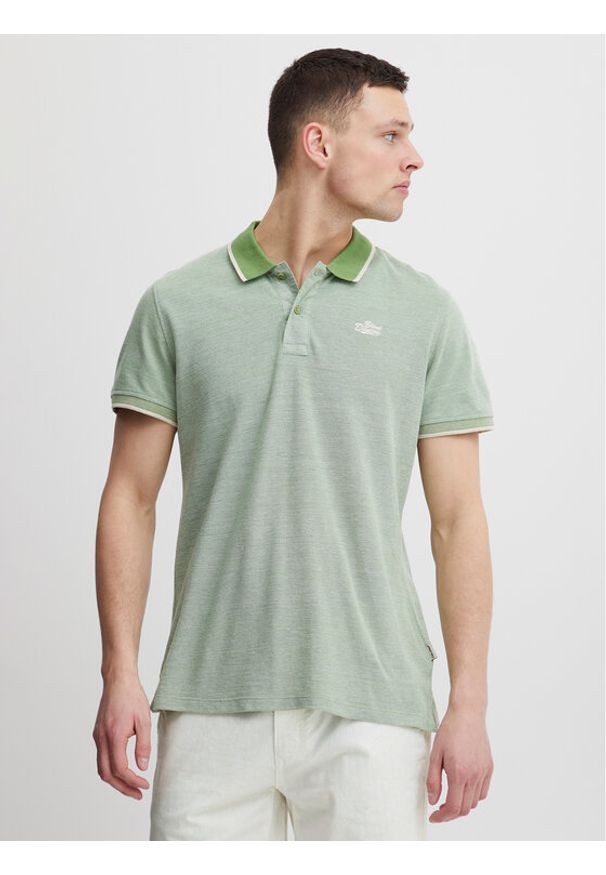 Blend Polo 20715192 Zielony Regular Fit. Typ kołnierza: polo. Kolor: zielony. Materiał: syntetyk