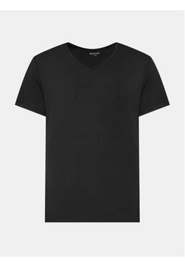 Mustang Komplet 2 t-shirtów 1014664 Czarny Regular Fit. Kolor: czarny. Materiał: bawełna