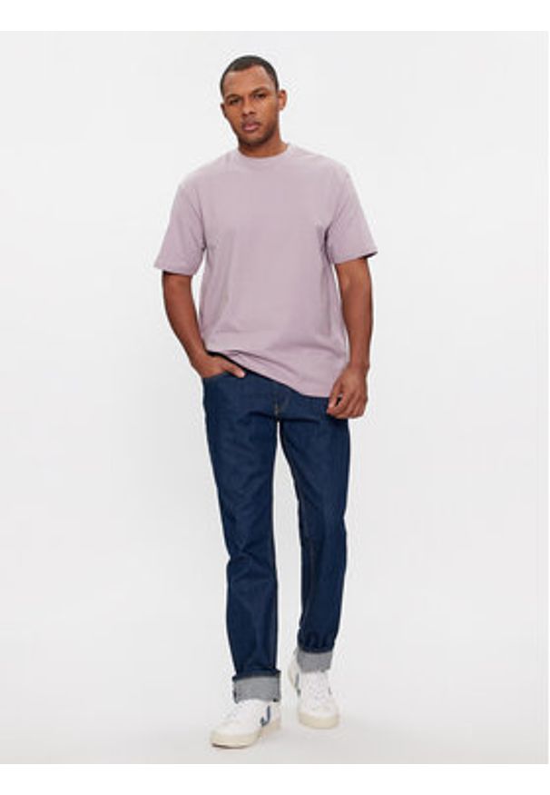 Only & Sons T-Shirt Fred 22022532 Fioletowy Relaxed Fit. Kolor: fioletowy. Materiał: bawełna
