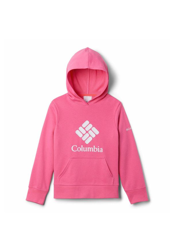 columbia - Bluza trekkingowa z kapturem Dziecięca Columbia Trek Hoodie. Typ kołnierza: kaptur. Kolor: różowy. Sport: turystyka piesza