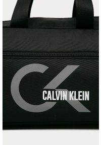 Calvin Klein Performance - Torba. Kolor: czarny. Materiał: poliester, materiał. Wzór: nadruk #2