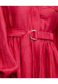 ACLER AUSTRALIA - Różowa sukienka Laror. Kolor: różowy, wielokolorowy, fioletowy. Materiał: materiał. Typ sukienki: rozkloszowane. Długość: mini #5