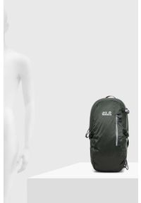 Jack Wolfskin plecak Athmos Shape 16 kolor zielony duży z nadrukiem. Kolor: zielony. Materiał: materiał. Wzór: nadruk #2
