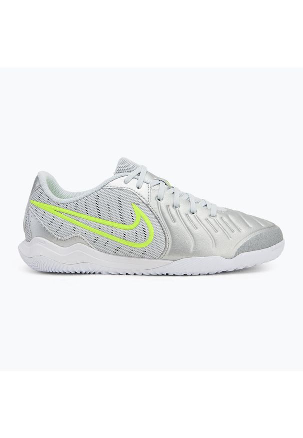Buty piłkarskie męskie Nike Tiempo Legend 10 Academy IC. Kolor: szary. Sport: piłka nożna
