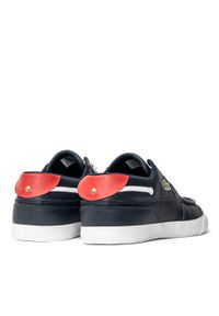 Sneakersy męskie granatowe Lacoste Bayliss Deck 0121 1. Kolor: niebieski. Materiał: dzianina. Sezon: lato. Sport: bieganie #6