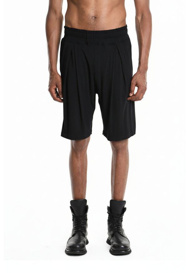 La Haine Inside Us Szorty | 3M M1240 | Mężczyzna | Czarny. Okazja: na co dzień. Kolor: czarny. Materiał: elastan. Styl: casual, elegancki