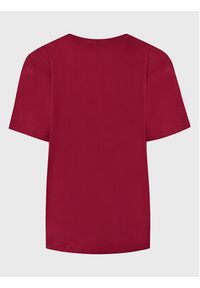 Adidas - adidas T-Shirt adicolor Essentials HM1830 Bordowy Loose Fit. Kolor: czerwony. Materiał: bawełna #2
