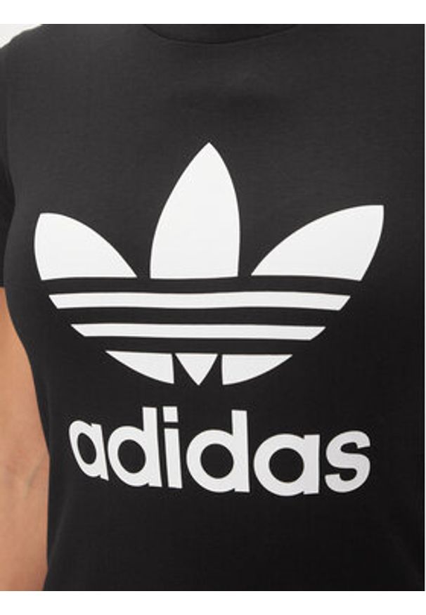 Adidas - adidas T-Shirt adicolor Classics Trefoil GN2896 Czarny Standard Fit. Kolor: czarny. Materiał: bawełna