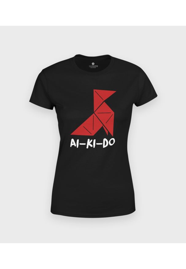 MegaKoszulki - Koszulka damska Aikido. Materiał: bawełna
