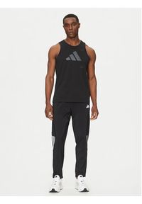 Adidas - adidas Tank top All-Gym Category Graphic JD1839 Czarny Regular Fit. Kolor: czarny. Materiał: bawełna