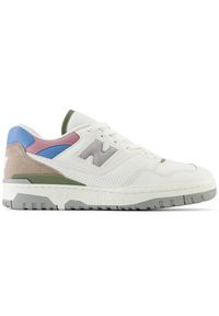 Buty unisex New Balance BB550PGA – multikolor. Okazja: na co dzień. Kolor: wielokolorowy. Materiał: syntetyk, skóra, materiał. Szerokość cholewki: normalna