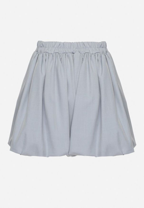 Born2be - Niebieskie Szorty w Stylu Bombki Tosanna. Okazja: na co dzień. Kolor: niebieski. Sezon: lato. Styl: klasyczny, casual