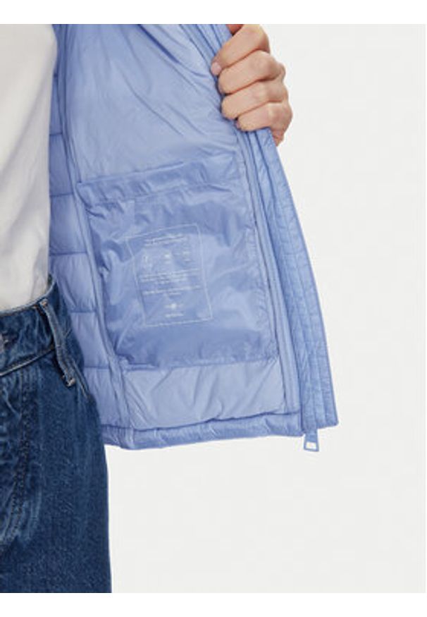 Guess Jeans Bezrękawnik W5RN55 WHAB2 Niebieski Regular Fit. Kolor: niebieski. Materiał: syntetyk. Długość rękawa: bez rękawów