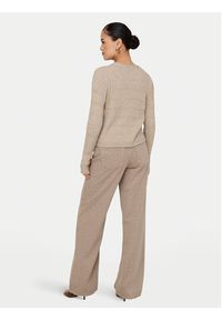 only - ONLY Kardigan Katia 15310902 Brązowy Regular Fit. Kolor: brązowy. Materiał: wiskoza, syntetyk #2