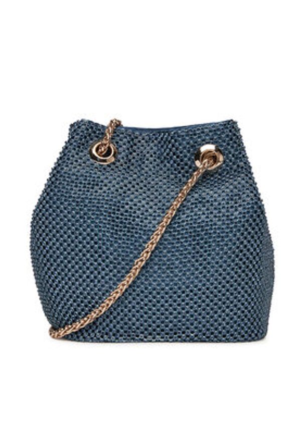 Guess Torebka Zalina Mini HWRP93 50750 Granatowy. Kolor: niebieski