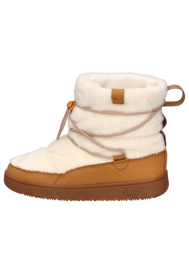Buty śniegowce damskie Puma Snowbae Suede Wns 402175 02. Kolor: wielokolorowy, beżowy, brązowy. Model: Puma Suede