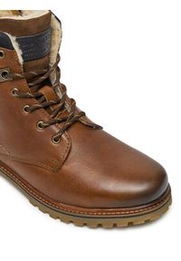 Bugatti Trapery BUGATTI-321AOQ521200 6000 BROWN Brązowy. Kolor: brązowy. Materiał: nubuk, skóra #7