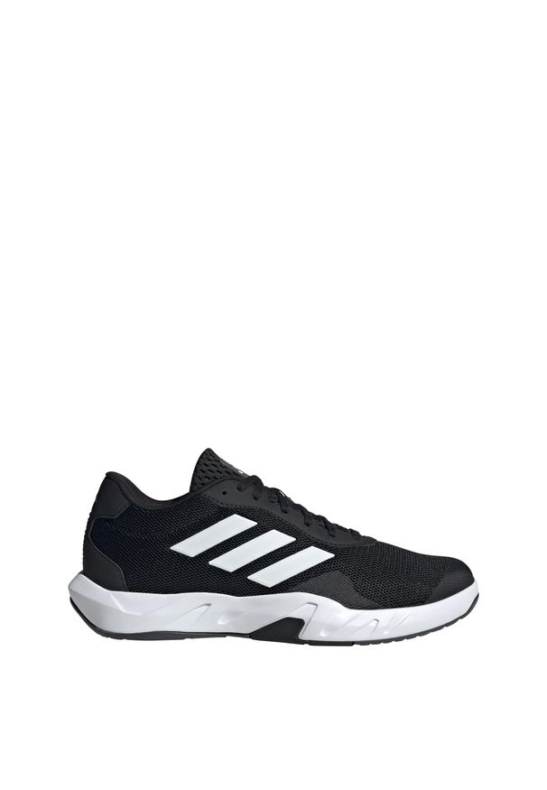 Adidas - Buty treningowe Amplimove. Kolor: czarny, szary, biały, wielokolorowy. Sport: turystyka piesza