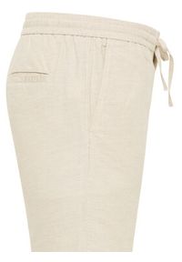 Mustang Szorty materiałowe Linen 1016459 Écru Loose Fit. Materiał: bawełna