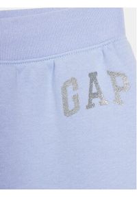 GAP - Gap Spodnie dresowe 789629-05 Niebieski Regular Fit. Kolor: niebieski. Materiał: bawełna #4