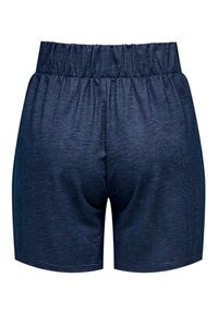 JDY Szorty materiałowe Birdie Geggo 15320995 Granatowy Regular Fit. Kolor: niebieski. Materiał: syntetyk, wiskoza #5