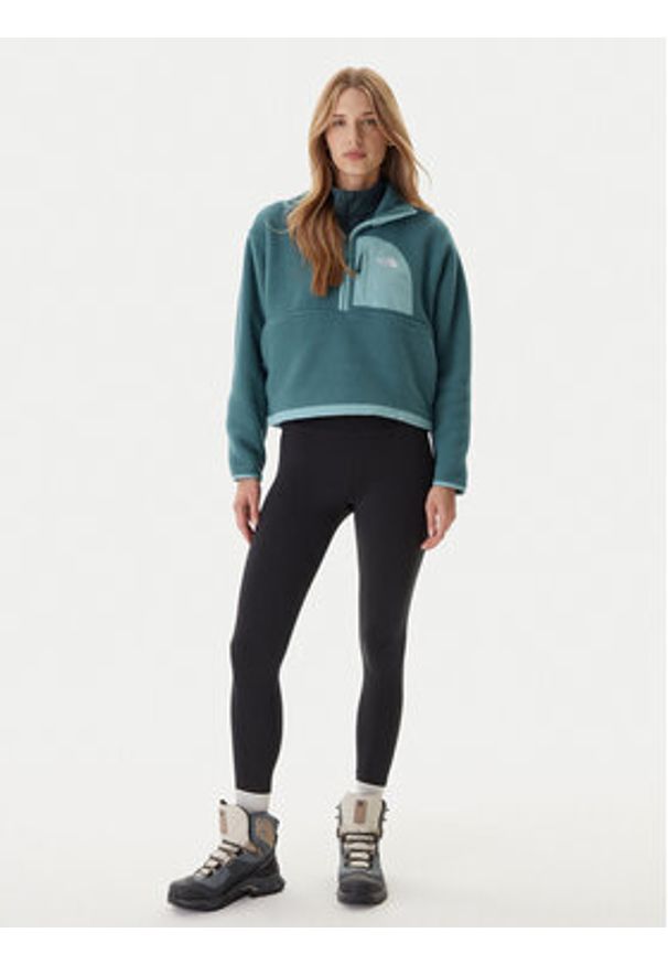 The North Face Polar Yumiori NF0A8EV0 Niebieski Relaxed Fit. Kolor: niebieski. Materiał: syntetyk