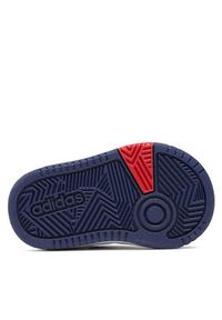 Adidas - adidas Sneakersy Hoops Mid GZ9650 Biały. Kolor: biały. Materiał: skóra