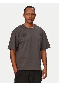 Alpha Industries T-Shirt World Logo 258514 Szary Regular Fit. Kolor: szary. Materiał: bawełna #1