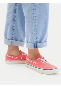 Vans Tenisówki Authentic Boat Shoe VN000Z0XGWS1 Koralowy. Kolor: pomarańczowy. Materiał: materiał #1