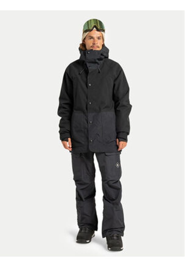 DC Shoes Kurtka snowboardowa Tundra ADYTJ03076 Czarny Regular Fit. Kolor: czarny. Materiał: syntetyk. Sport: snowboard