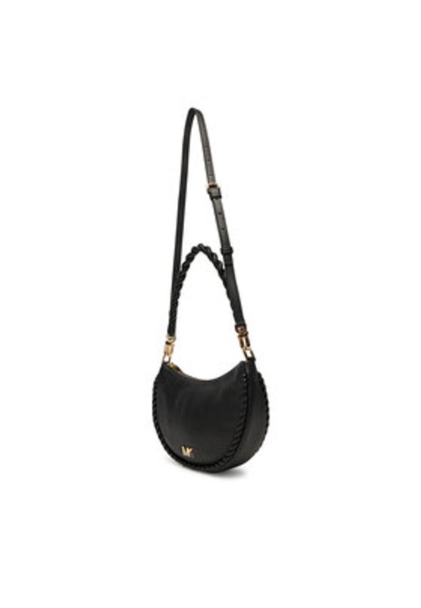 MICHAEL Michael Kors Torebka Kyla 32T5G8QU1L Czarny. Kolor: czarny. Materiał: skórzane