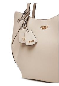 Guess Torebka Amorette HWBG78 98240 Beżowy. Kolor: beżowy. Materiał: skórzane