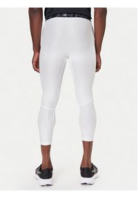 Under Armour Legginsy HeatGear® 1361588 Biały Slim Fit. Kolor: biały. Materiał: syntetyk #5