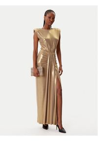 Artigli Sukienka wieczorowa ACAB003146 Złoty Regular Fit. Kolor: złoty. Materiał: syntetyk. Styl: wizytowy #2