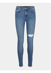 Vero Moda Jeansy June 10301199 Niebieski Skinny Fit. Kolor: niebieski #6