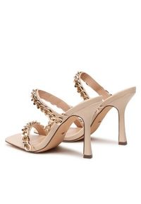 DeeZee Klapki FA21085-9 Beżowy. Kolor: beżowy. Materiał: skóra #6