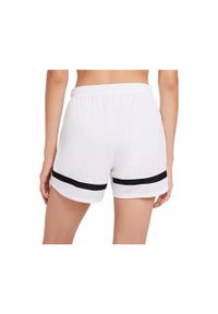Nike - Spodenki Damskie Academy DriFIT. Kolor: biały. Sport: turystyka piesza