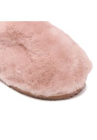 Mou Kapcie Closed Toe Sheepskin Slipper FW161000L Różowy. Kolor: różowy. Materiał: skóra #5