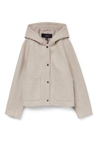 Vero Moda Kurtka przejściowa Fortunerome 10331598 Beżowy Regular Fit. Kolor: beżowy. Materiał: syntetyk