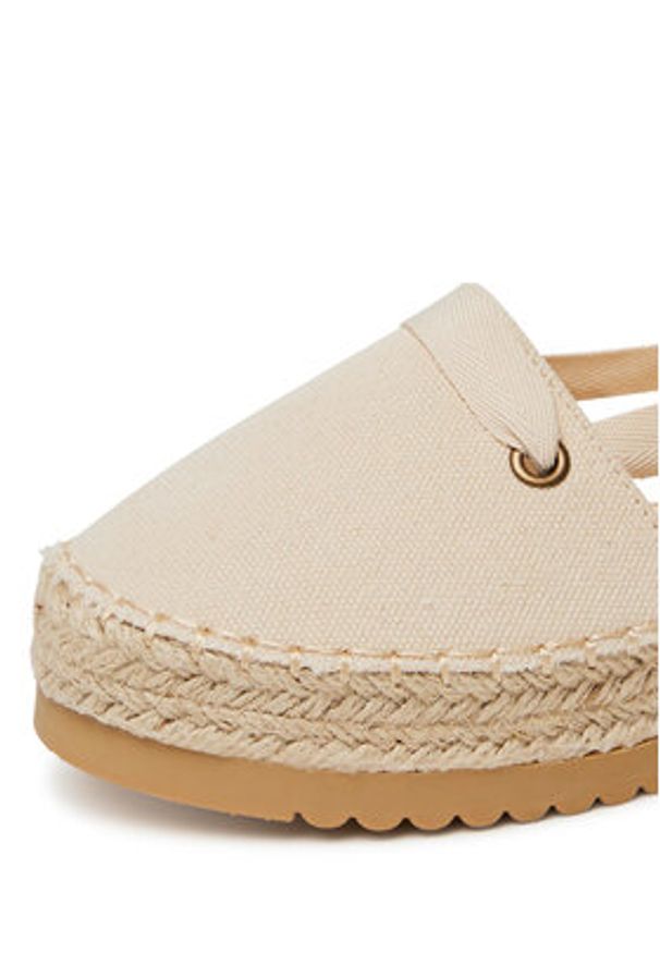 DeeZee Espadryle ZYLS093 Beżowy. Kolor: beżowy. Materiał: materiał