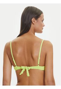 United Colors of Benetton - United Colors Of Benetton Góra od bikini 3P5H5R1MQ Żółty. Kolor: żółty. Materiał: syntetyk #5