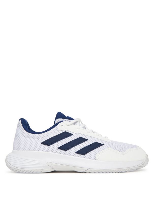 Adidas - Buty do tenisa adidas. Kolor: biały. Sport: tenis