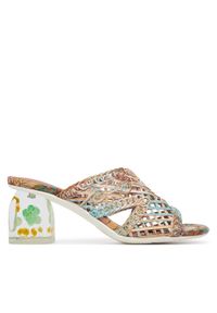 Laura Vita Klapki Framboiseo 29 Kolorowy. Materiał: skóra. Wzór: kolorowy #1