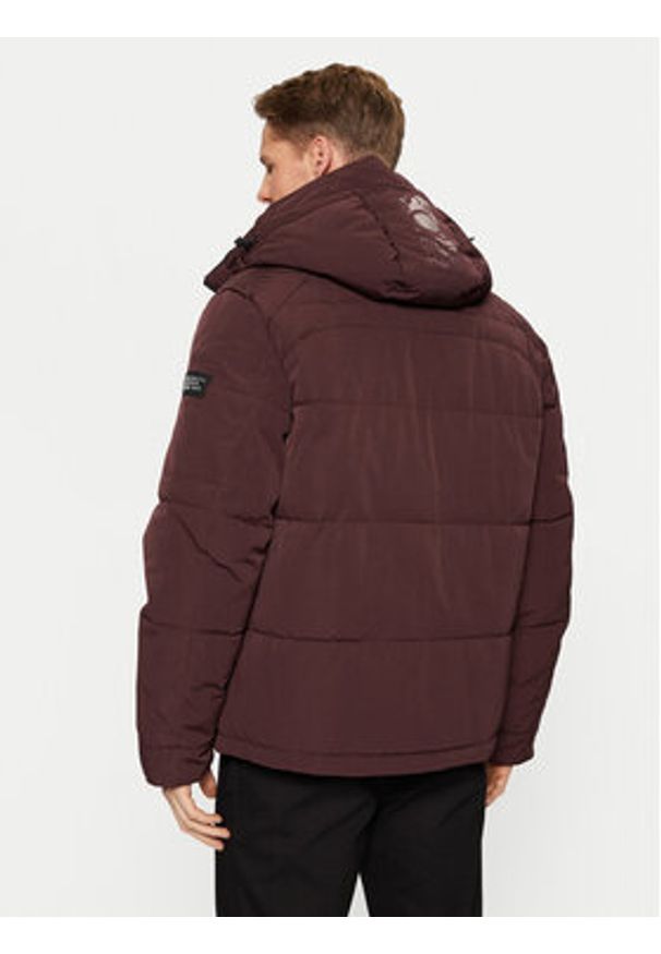 s.Oliver Kurtka zimowa 2150475 Bordowy Regular Fit. Kolor: czerwony. Materiał: syntetyk. Sezon: zima
