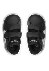 Adidas - adidas Buty Grand Court Lifestyle Hook and Loop Shoes GW6523 Czarny. Kolor: czarny. Materiał: skóra #2