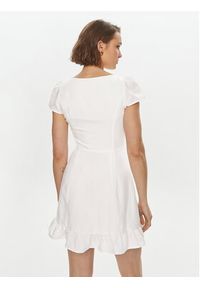 Guess Sukienka codzienna Federica W4GK98 WG7B0 Biały Regular Fit. Okazja: na co dzień. Kolor: biały. Materiał: lyocell. Typ sukienki: proste. Styl: casual #4