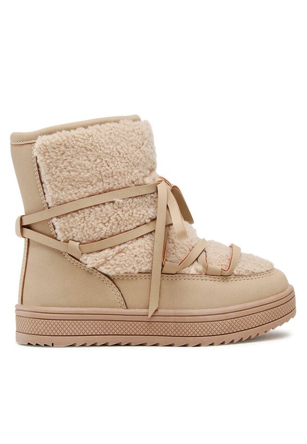 Śniegowce Nelli Blu. Kolor: beżowy