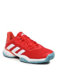 Adidas - adidas Buty do tenisa Barricade Tennis Shoes HP9696 Czerwony. Kolor: czerwony. Materiał: materiał. Sport: tenis