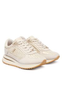 Guess Sneakersy FLTEG5 LEA12 Kremowy. Kolor: kremowy. Materiał: zamsz, skóra #3