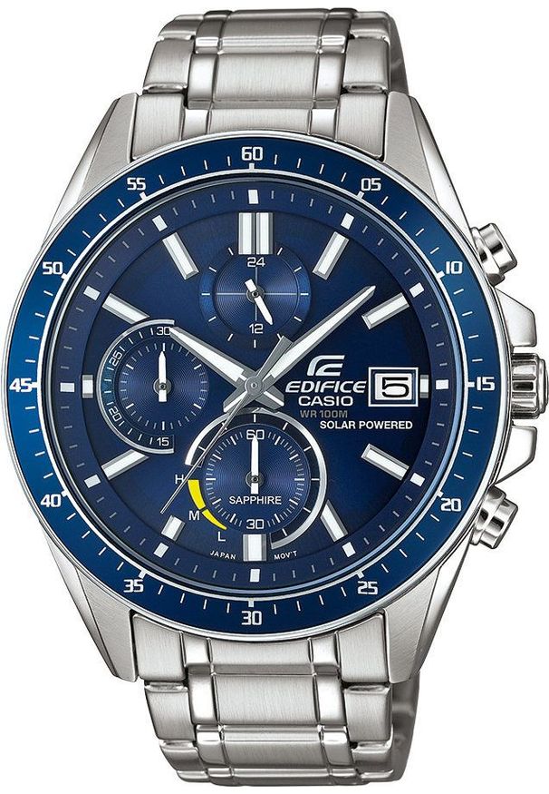 Zegarek Casio Męski EFS-S510D-2AV Edifice Chrono srebrny. Kolor: srebrny